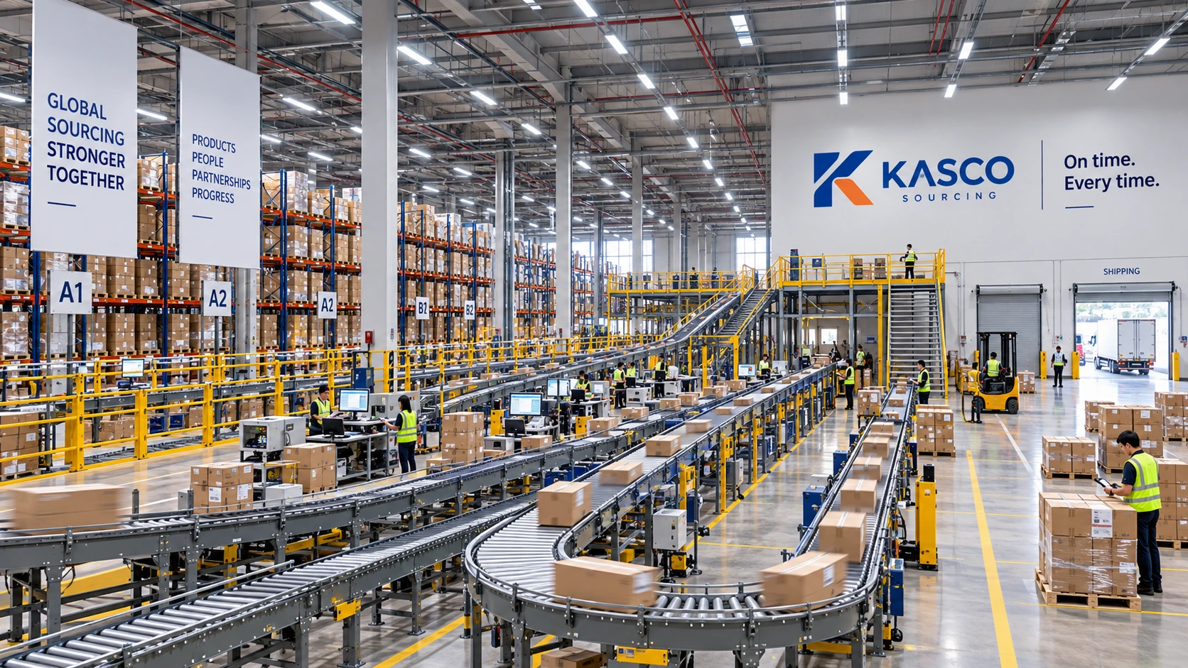 KASCO FZCO footwear sourcing, production and logistics network